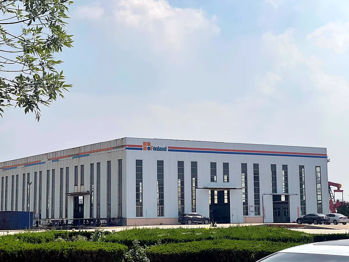 Exterior view of the oilfield equipment parts manufacturing workshop