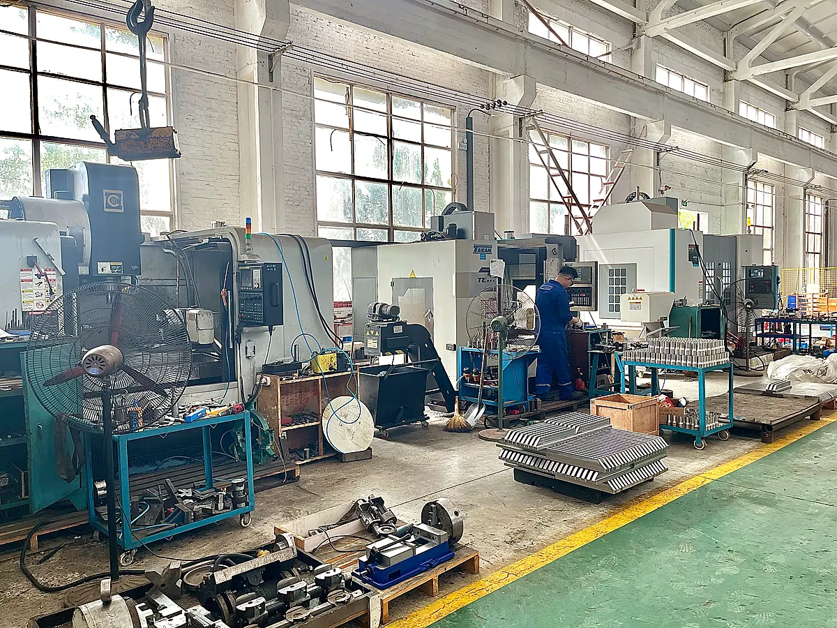 Conventional machining area