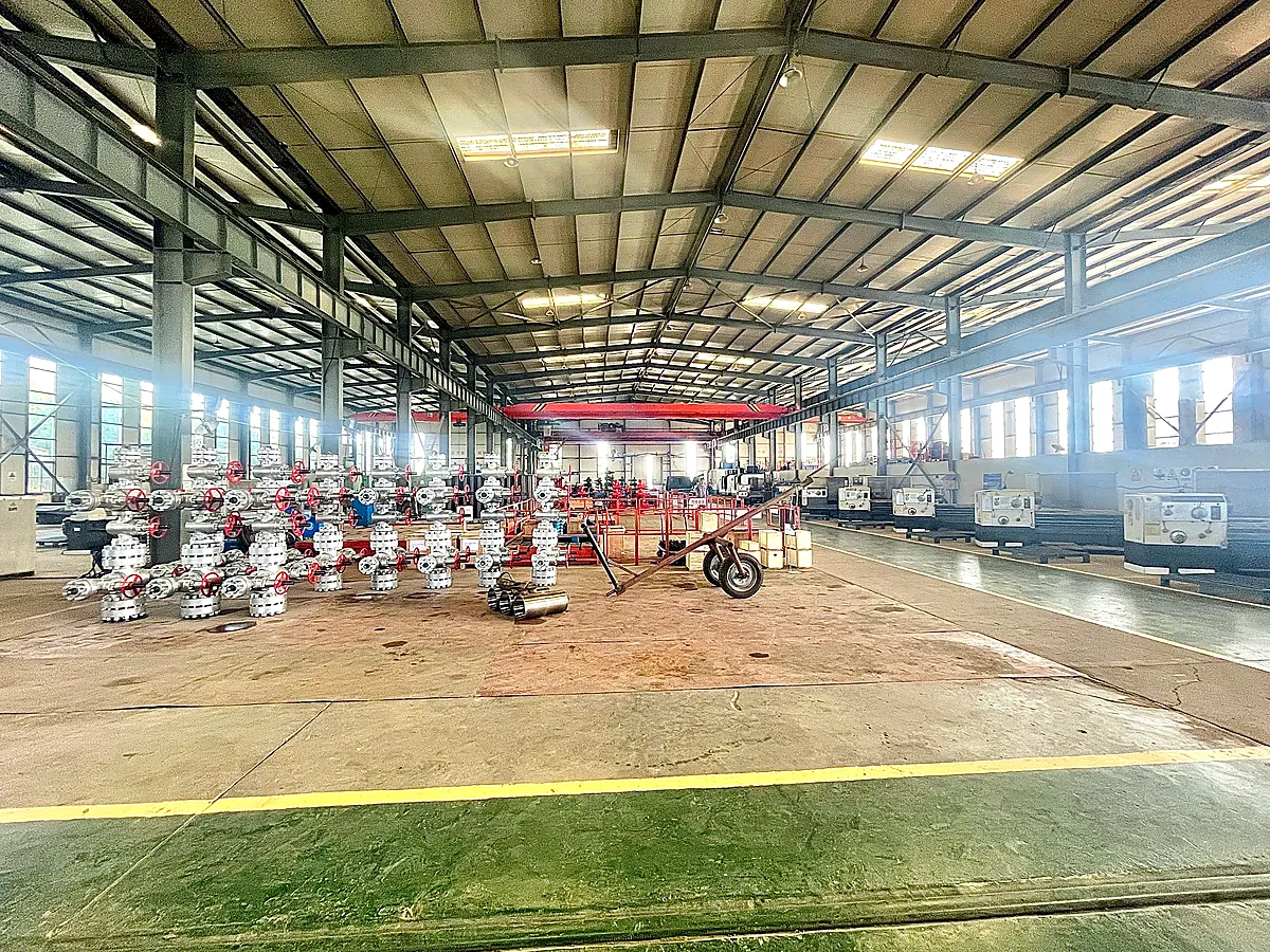 Prepared assemblies on the production floor