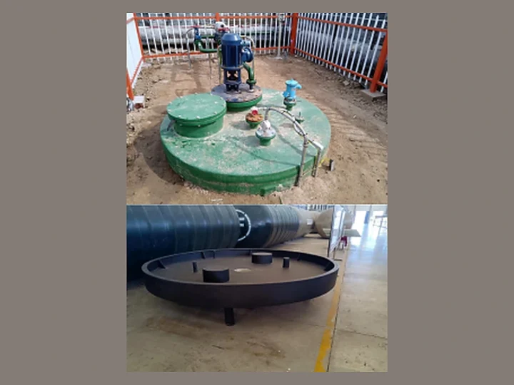 Fiberglass Double-Wall Oil and Water Recovery System