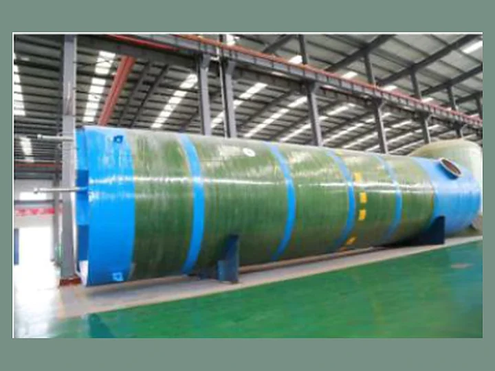 FRP Integrated Prefabricated Pump Station