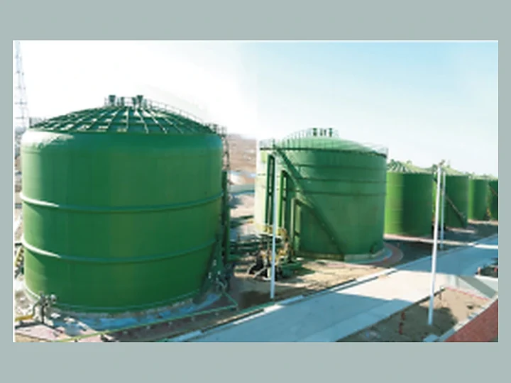 Large GRP Storage Tanks
