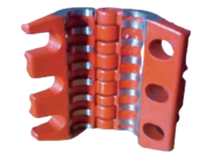 WRL40000 Three-Bolt Toothless Polished Rod Clamp