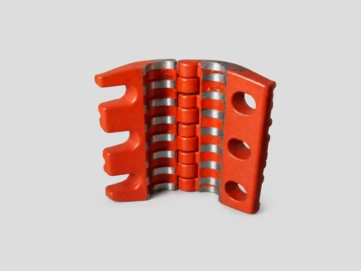 WRL40000 Three-Bolt Toothless Polished Rod Clamp